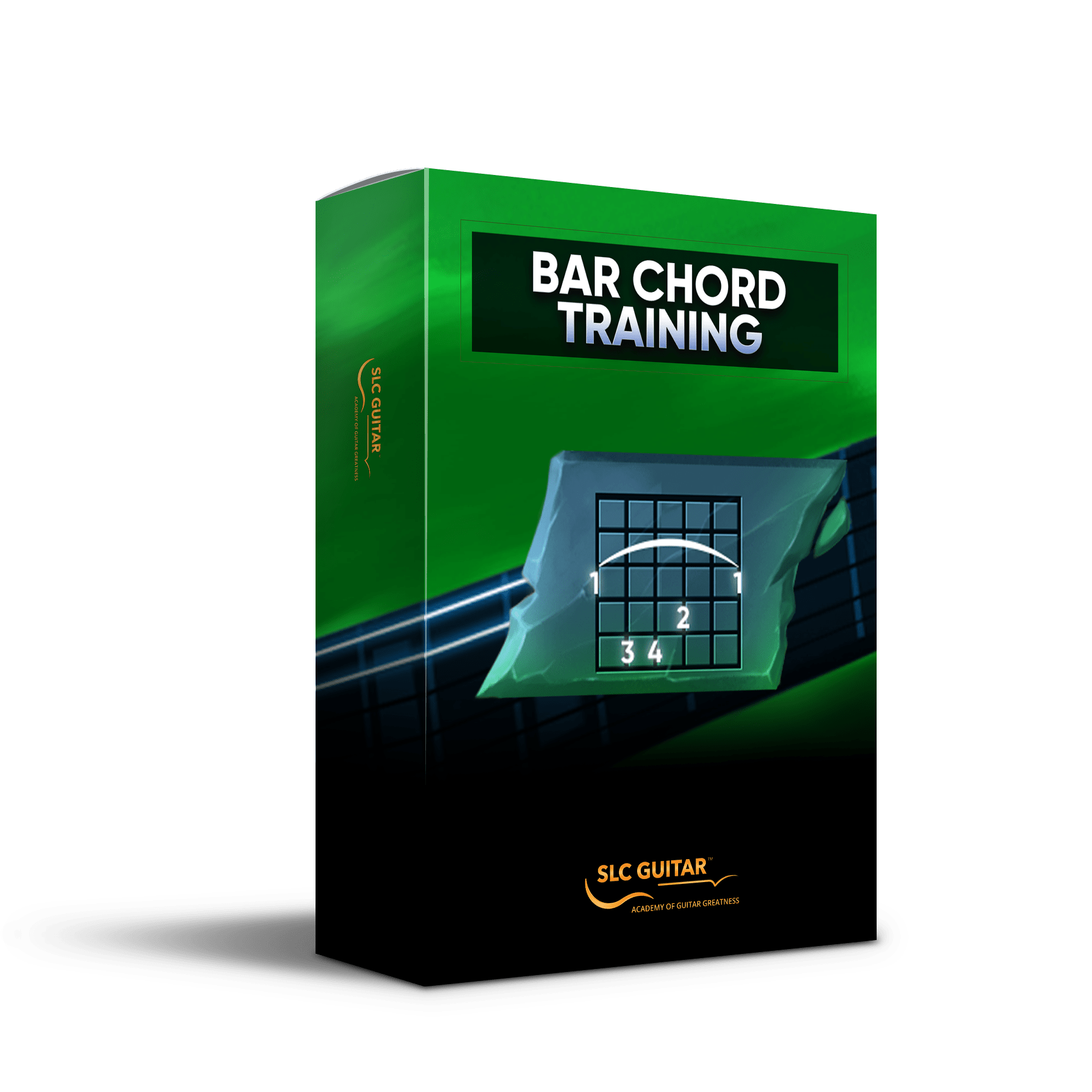 Digital Image of Bar Chord Training Course By SLC Guitar